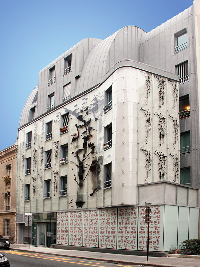 façade en verre sur mesure 