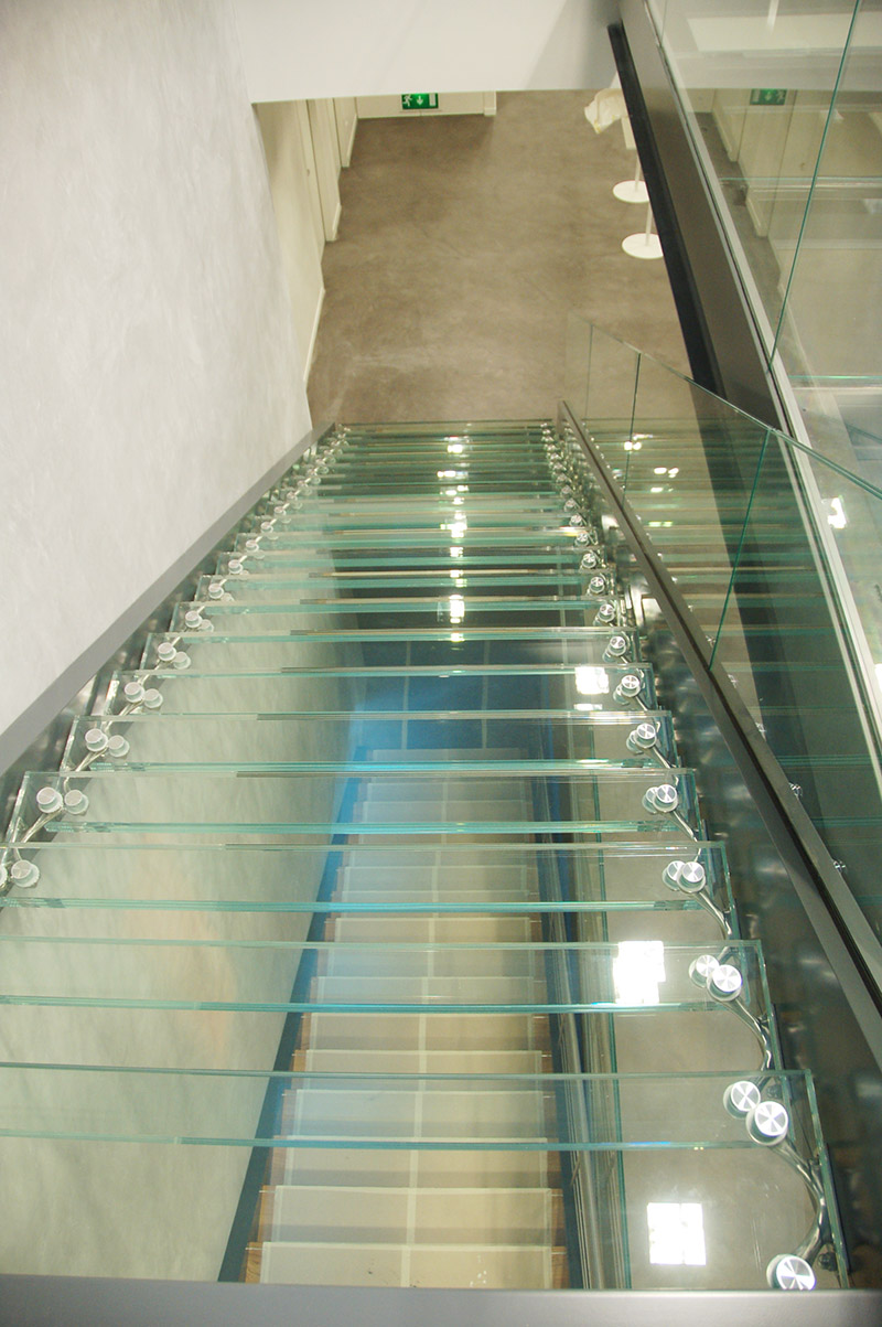 marche escalier en verre sécurit, marches escalier en verre sécurit, 
