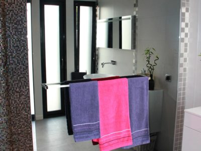 paroi de douche en verre sur mesure