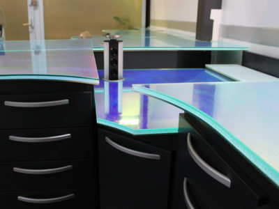 Verre feuilleté décoratif pour bureaux